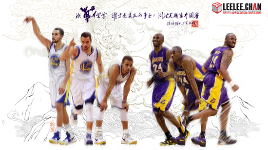 NBA中国赛藏龙卧虎 来微信下载科比降龙壁纸