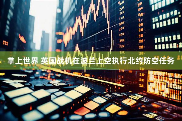 掌上世界 英国战机在波兰上空执行北约防空任务